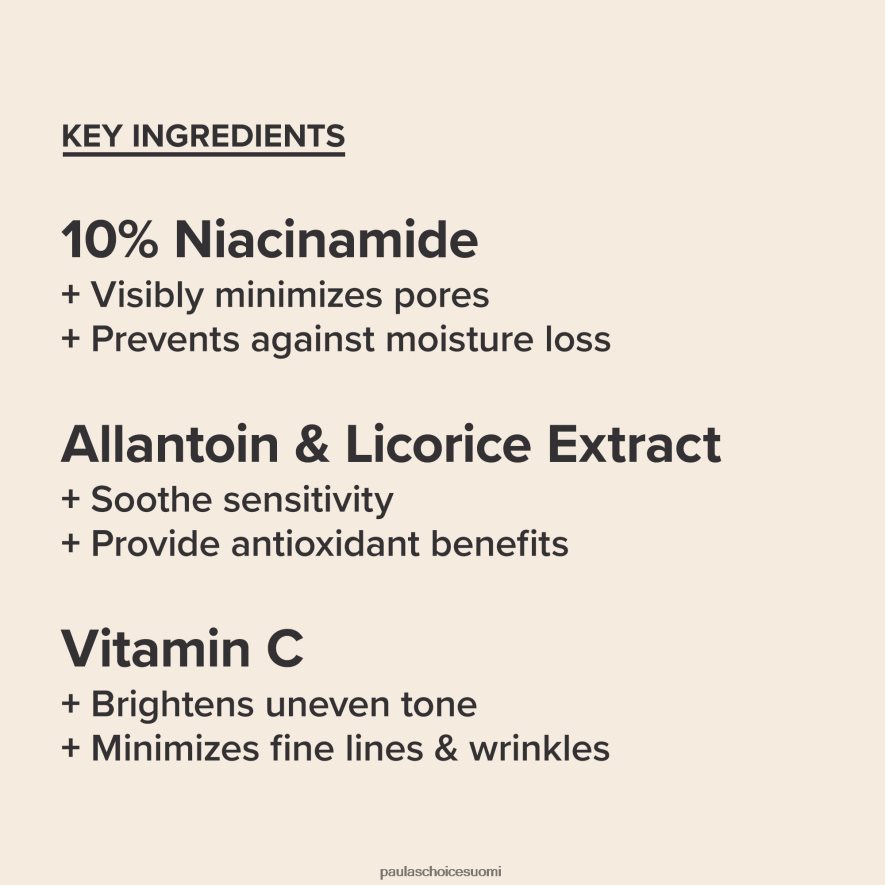 Paula's Choice koko 10 % niasiiniamiditehoste 4FL4PT39