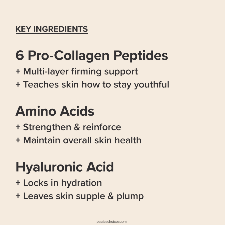 Paula's Choice koko pro-kollageenin monipeptiditehoste 4FL4PT3