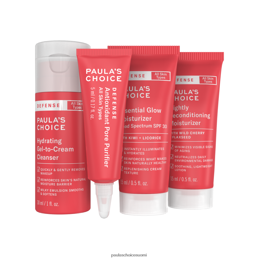 Paula's Choice 3-vaiheinen rutiini matkakokoinen setti 4FL4PT22