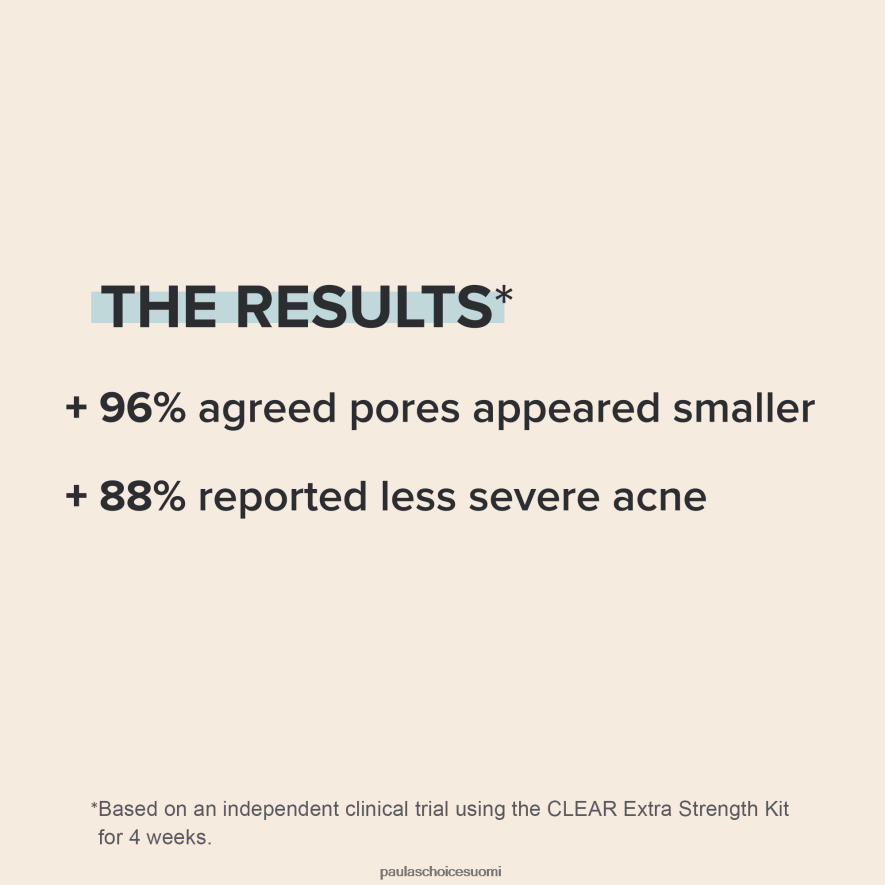 Paula's Choice 3-vaiheinen rutiini tavallinen vahvuussarja 4FL4PT13