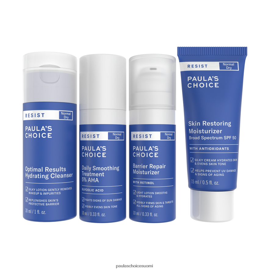 Paula's Choice ihonhoito matkapakkaus normaalille ja kuivalle iholle 4FL4PT17