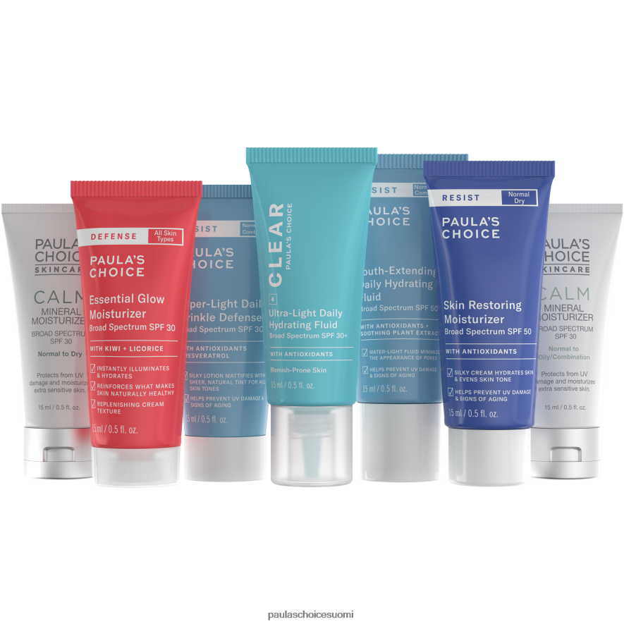 Paula's Choice ihonhoito rajoitetun erän tutkimus spf -sarja 4FL4PT2