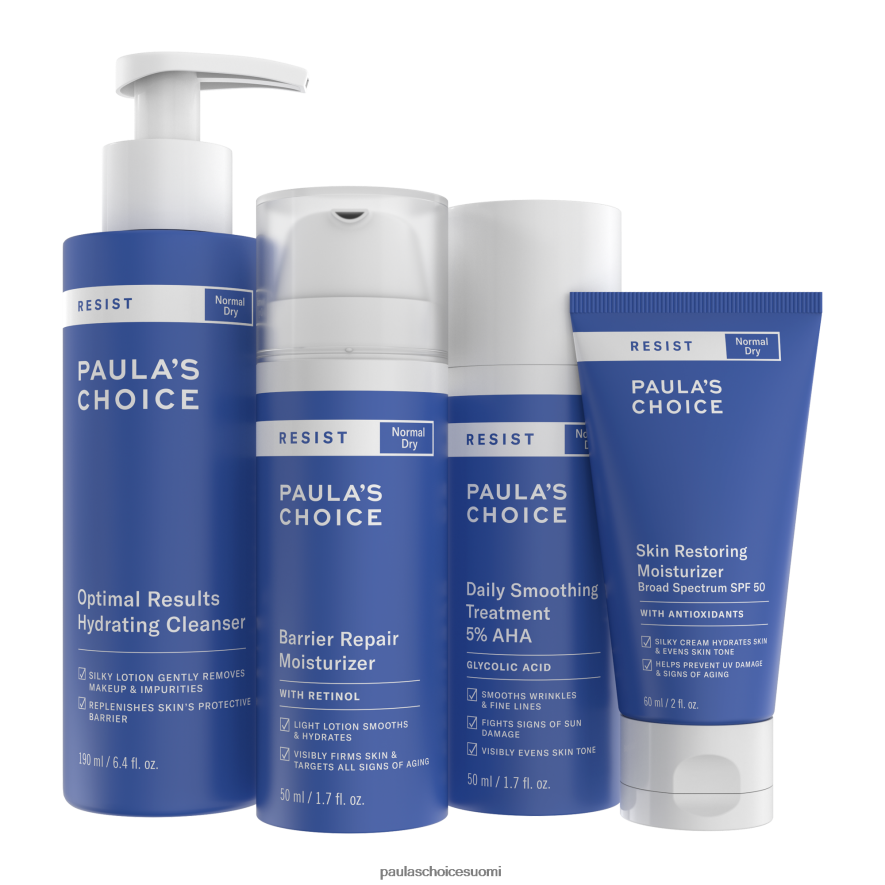 Paula's Choice koko välttämätön sarja normaalille ja kuivalle iholle 4FL4PT12